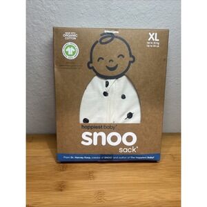 Happiest Baby Snoo Sack Organic 5-Second Swaddle Size XL Up To 33lbs